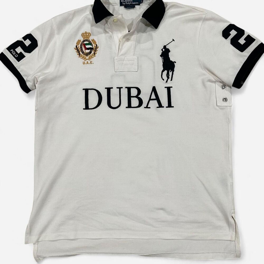 Polo-ralph-lauren Men's White and Cream Polo-shirts